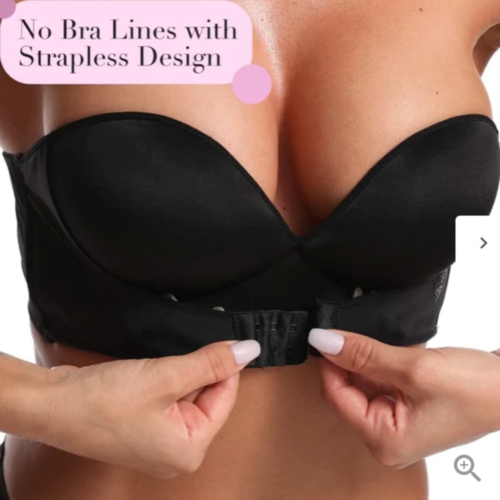 Strapless Push Up Bra